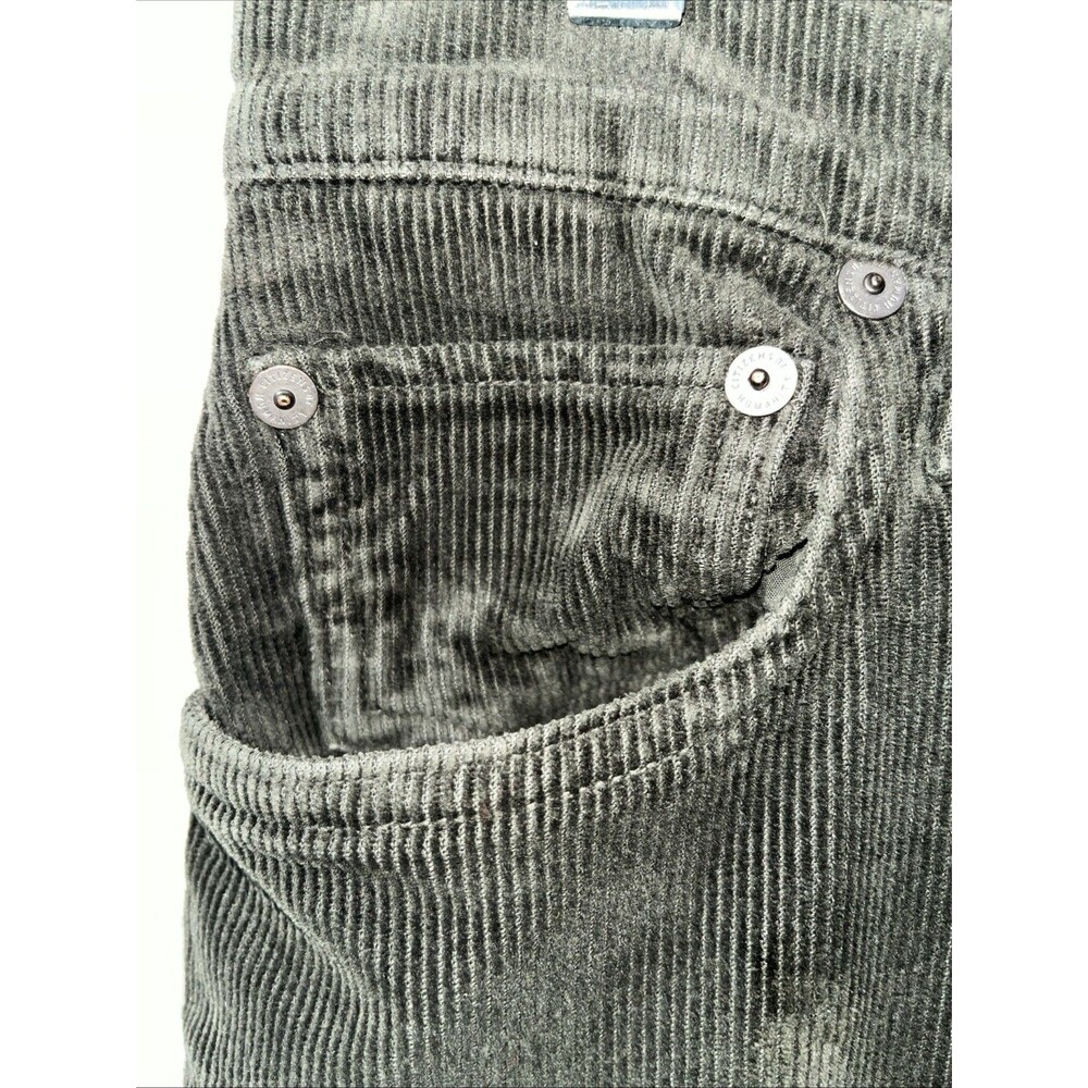 Citizens of Humanity Wide Leg Olive Corduroy Pants High Rise Size 29 - Picture 4 of 9